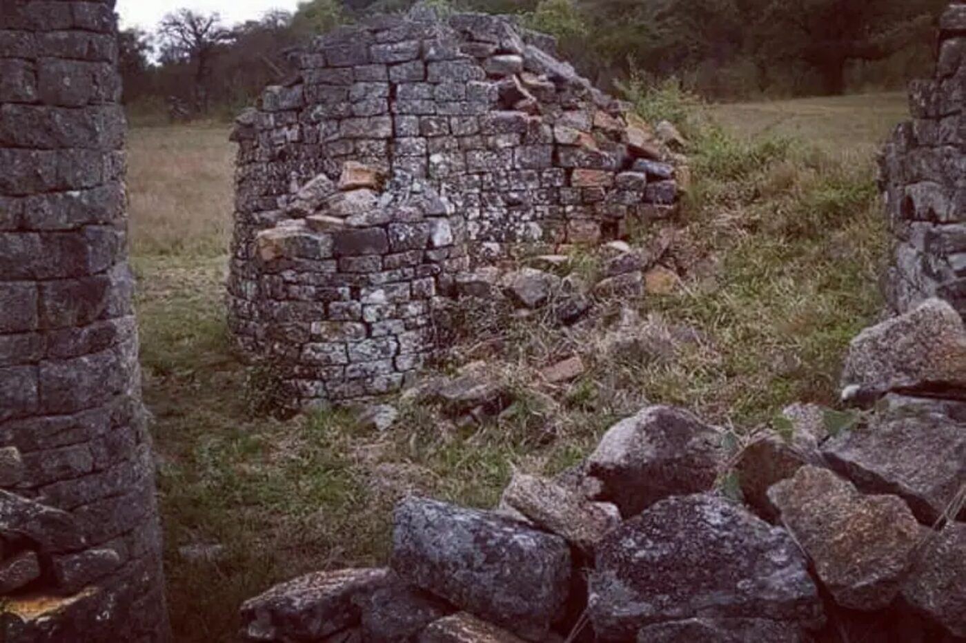 Circular dry-stone walls of the Great Zimbabwe monument